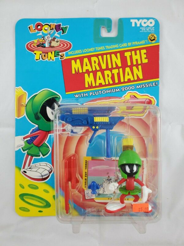 Marvin The Martian Looney Tunes Tyco Action Figure Plutonium