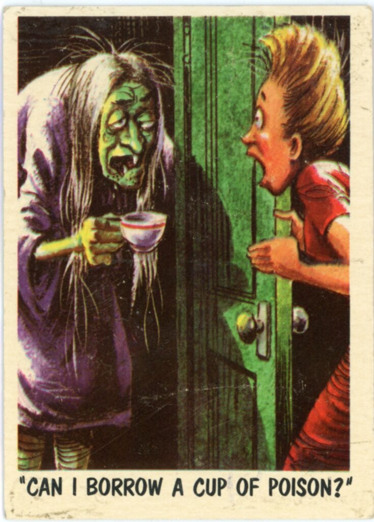 1959 Topps You'll Die Laughing Checklist