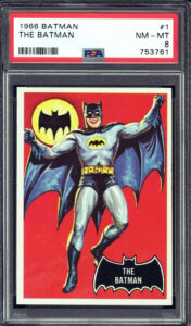 1966 Topps Batman Black Bat 1 The Batman