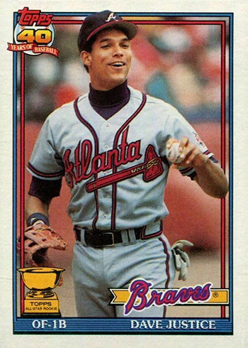 1991 Topps Baseball Checklist