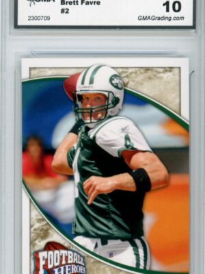 2008 SP Authentic Brett Farve #69 10 Gem MT