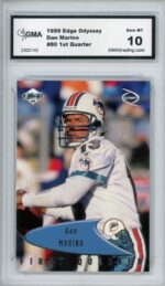 1999 Edge Odyssey Dan Marino #80 10 Gem MT