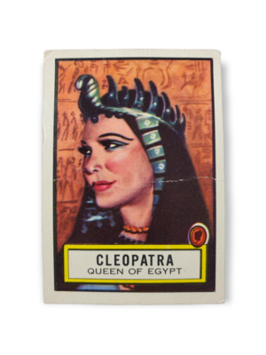 1952 Topps Look ‘N See Cleopatra No. 1 of 4 Famous Women #44 Trading Card