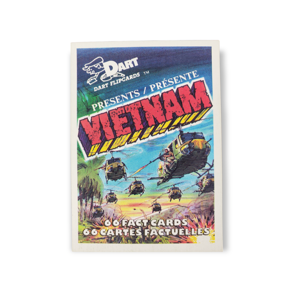 1988 Dart Flipcards Vietnam Fact Cards Vietnam 1 Trading Card for Sale