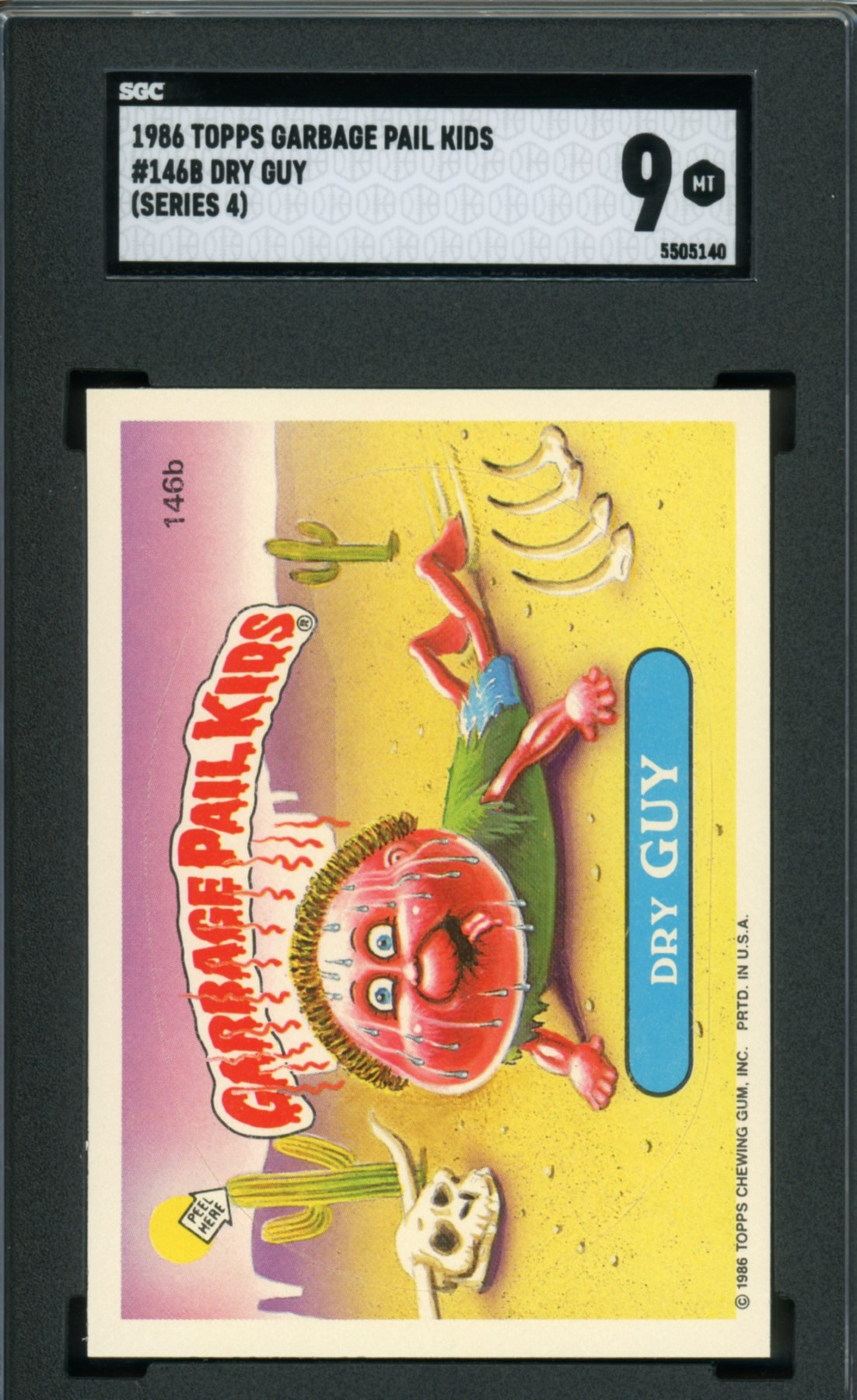 1986-Topps-Garbage-Pail-Kids-Series-4-Card-146b-Dry-Guy