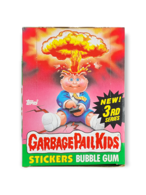 1986 Topps Garbage Pail Kids Series 3 Box 42 Sealed Wax Packs 25 Cents