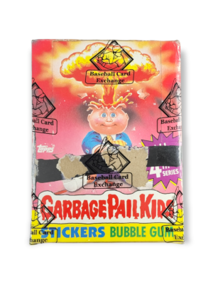 1986 Topps Garbage Pail Kids Series 4 Box BBCE Sealed 48 Packs 25c Purple Cloud