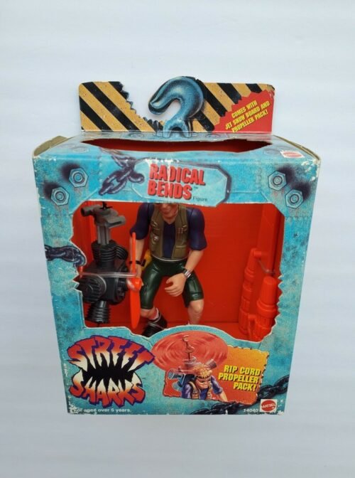 Street Sharks Radical Bends 1994 Mattel Action Figure Item No. 14040 ...