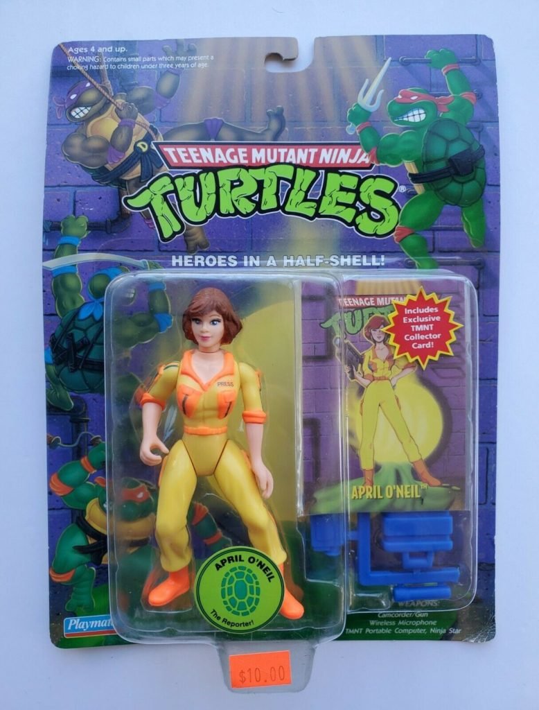 April Oneil Teenage Mutant Ninja Turtles 1994 Playmates Heroes Half Shell For Sale 5647