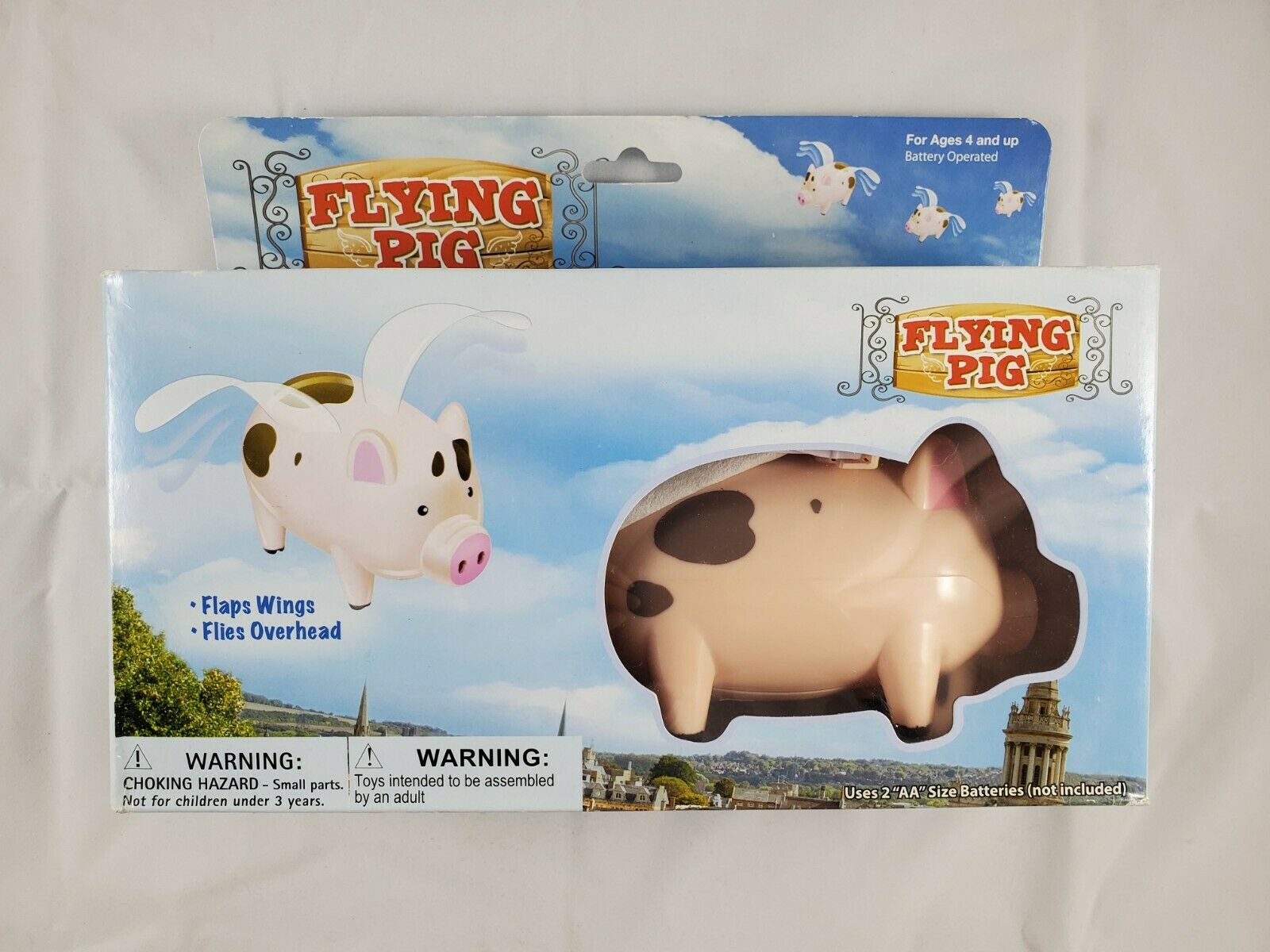 Flying Pig with Flapping Wings Battery Operated Fun Toy Westminster