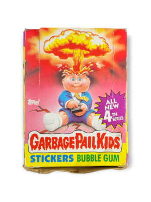 1986 Topps Garbage Pail Kids Series 4 Box 48 Wax Packs White Cloud No Price VAR!